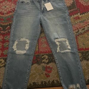 Distressed cropped KanKan 13/30